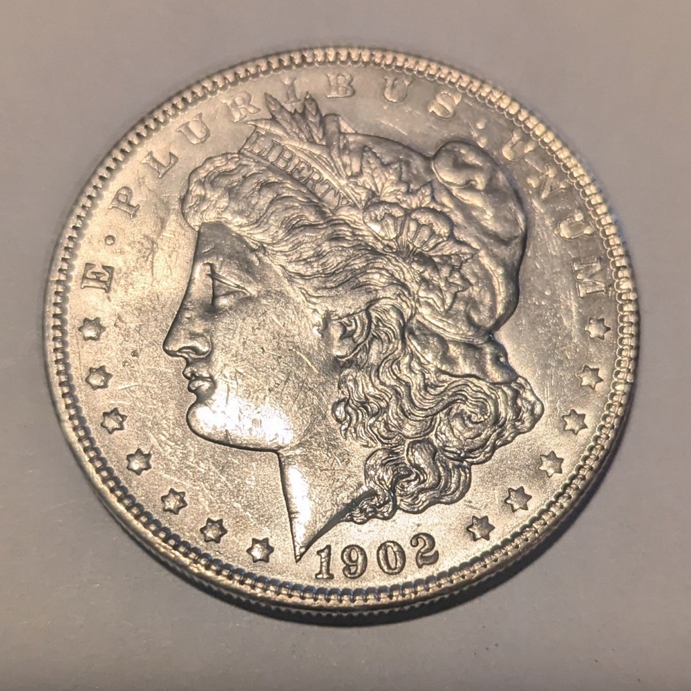 1902 P Morgan Silver Dollar UNC++